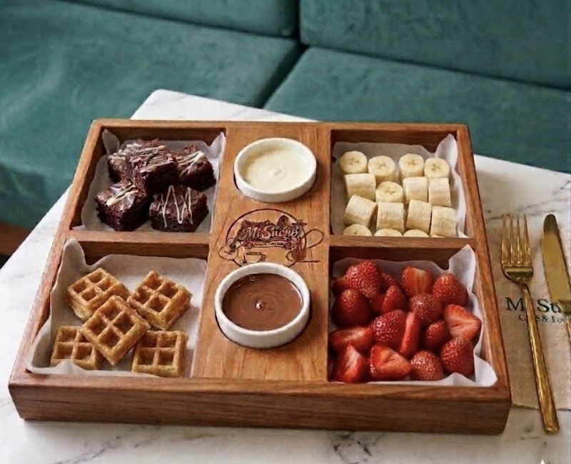 Rich Tray Fondü (2 Kişilik)